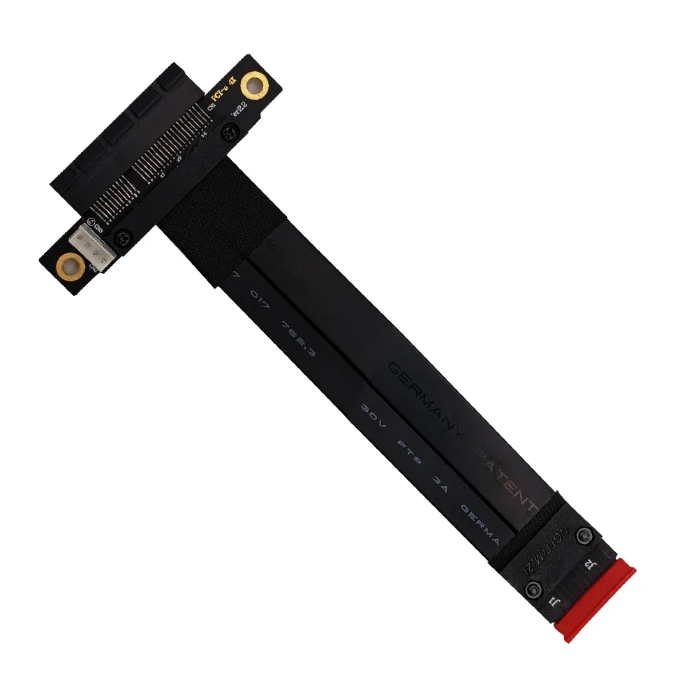 Удлинительный кабель M2 PCI Express 32G/bps Gen3.0 Удлинитель кабеля PCIe x4 3.0 PCI-E 4x к M.2 NGFF NVMe M Key