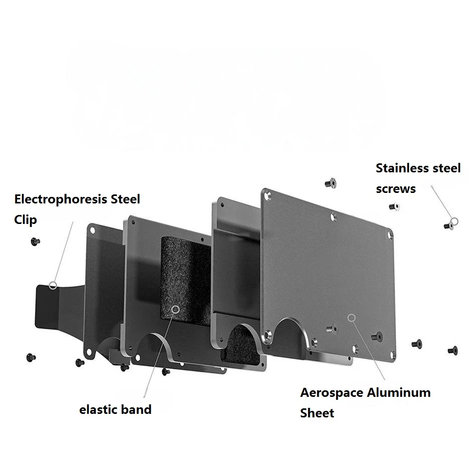 Мужской кошелек — тонкий минималистичный и бесшовный блоки RFID-сканеров вмещает