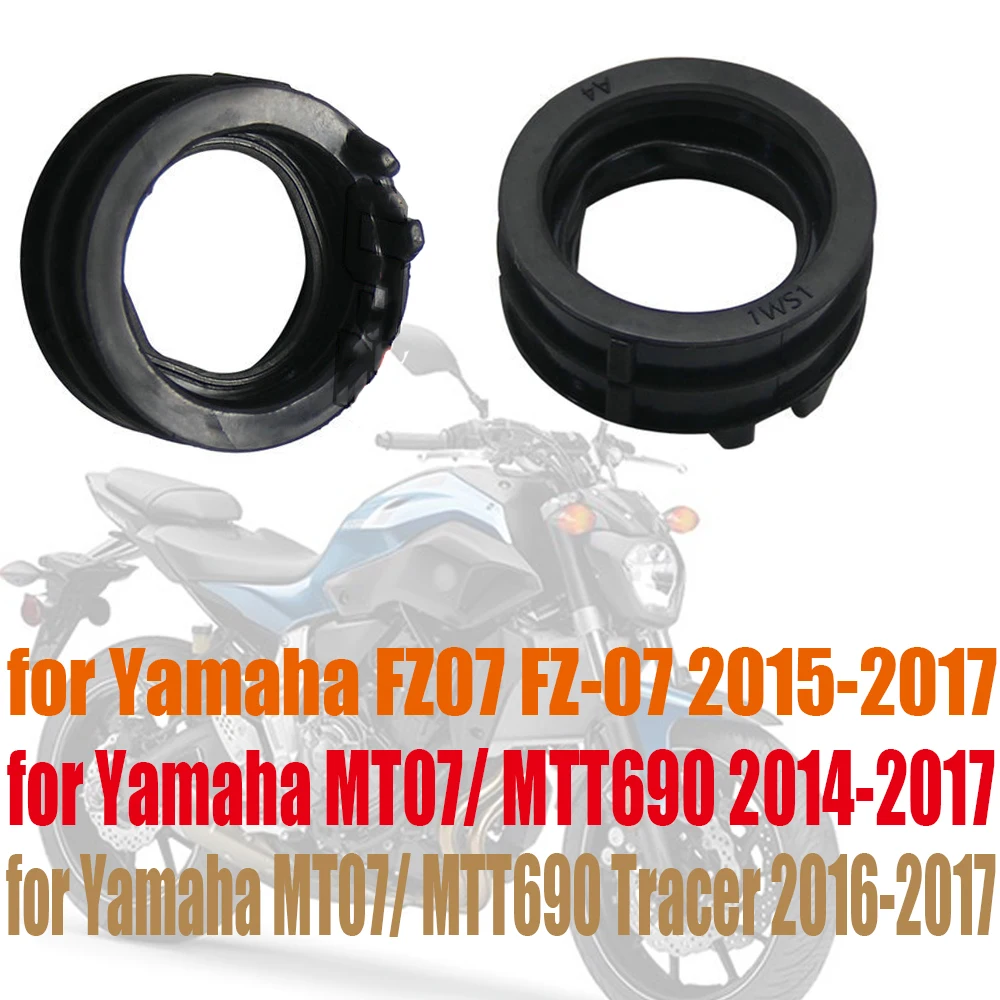 

Motorcycle Carburetor Adapter Intake Manifold For YAMAHA FZ07 FZ 07 2015 - 2017 MT 07 MT07 MTT690 2014 - 2017 2016 1WS-13635-00