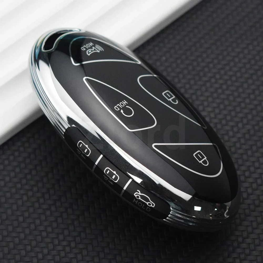 

Чехол для автомобильного ключа из ТПУ, чехол для ключей, держатель для нового Kona SX2 для Hyundai IONIQ 6, аксессуары для нового Гран-при GN7