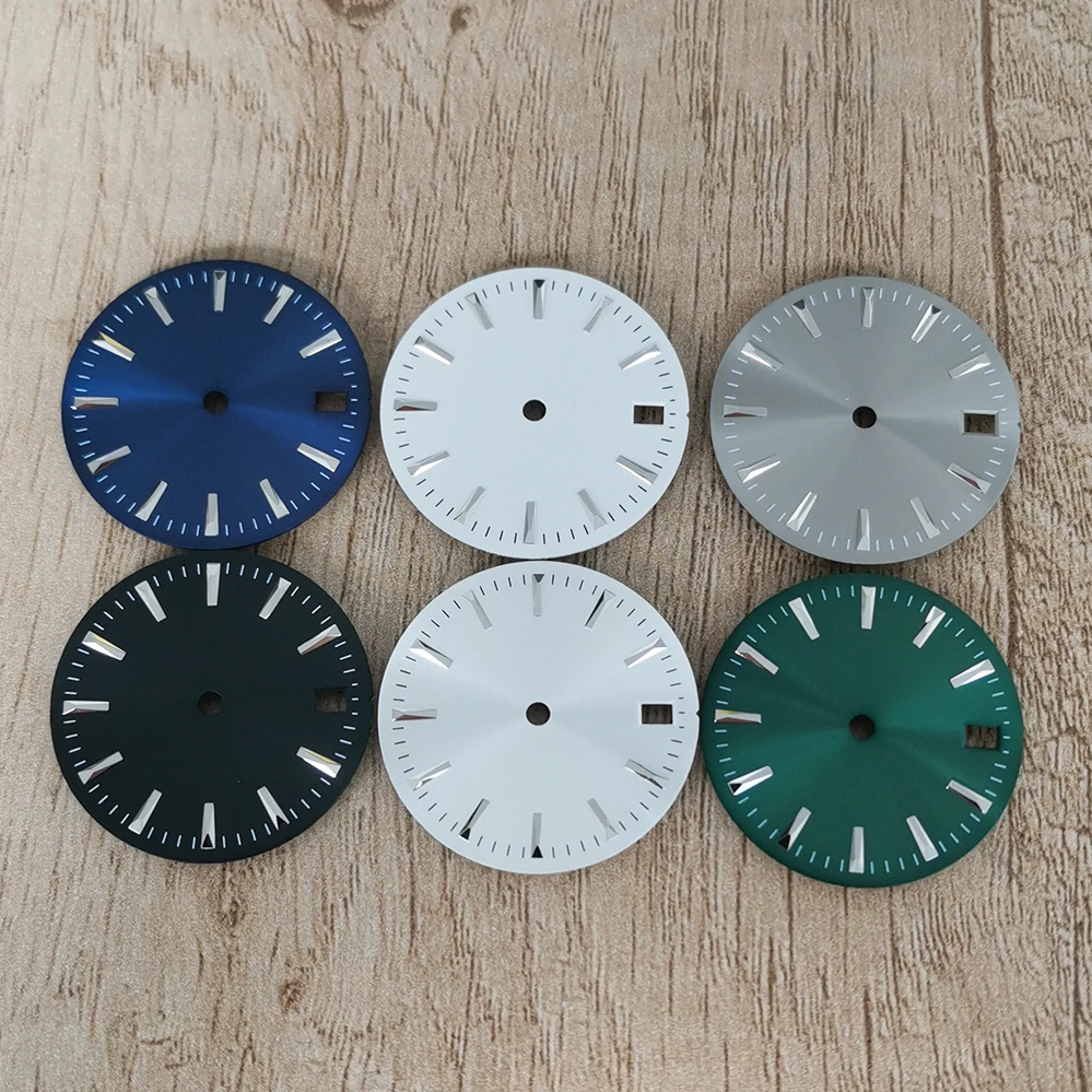 

2.85mm Watch Dial Nail Face Sun Pattern Simple Dial Fit Japan NH35 NH36 4R 7S Automatic Movement Men Watch Accessories