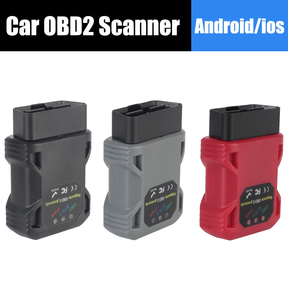 Считыватель кодов OBD2 сканер ELM327 V1.5 Bluetooth 5 0 автомобильный диагностический