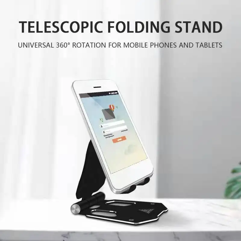 tongdaytech universal desk mobile phone stand aluminium holder foldable mini mount telefon tutucu for iphone tablet smartphone free global shipping
