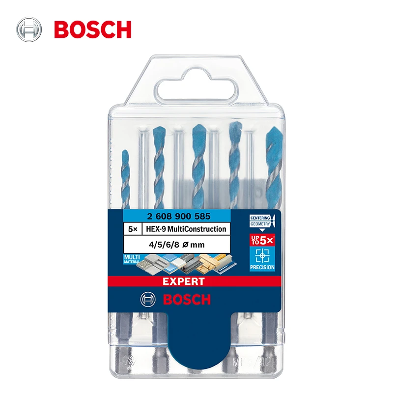 

Сверла Bosch Expert HEX-9 5 шт.