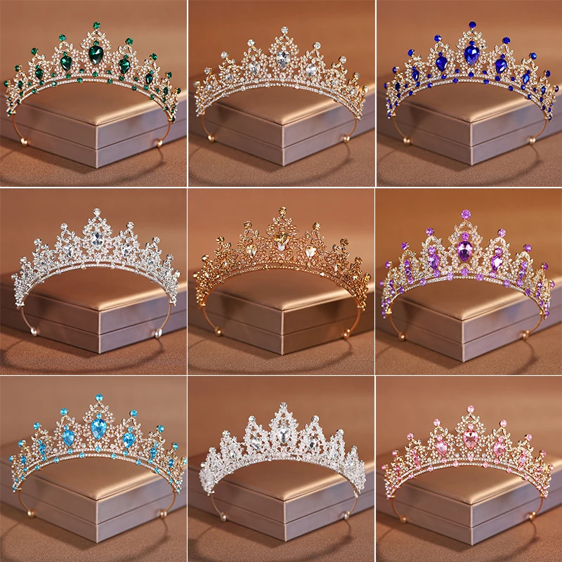 Женский свадебный головной убор Itacazzo классический синего цвета подходит для