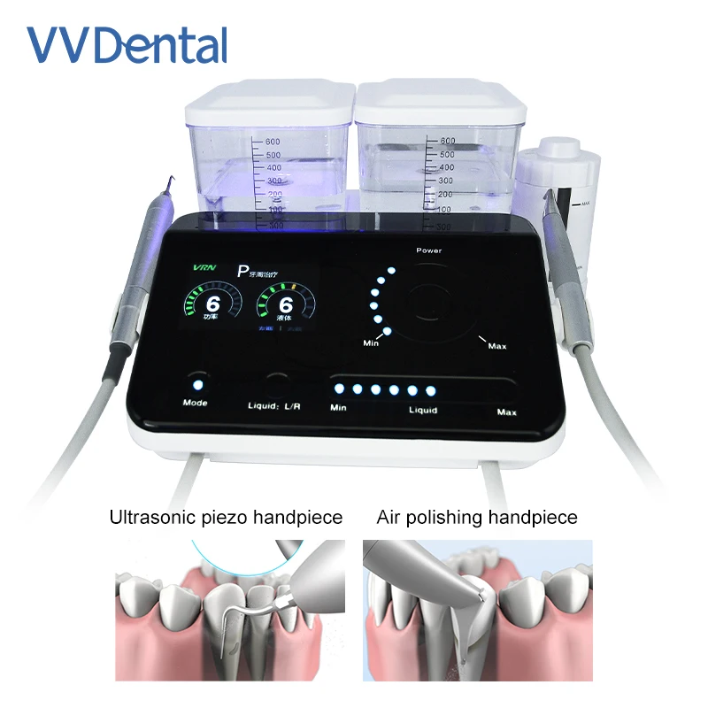 VVDental 6 в 1 пескоструйная машина стоматологический скалер воздушный полировщик