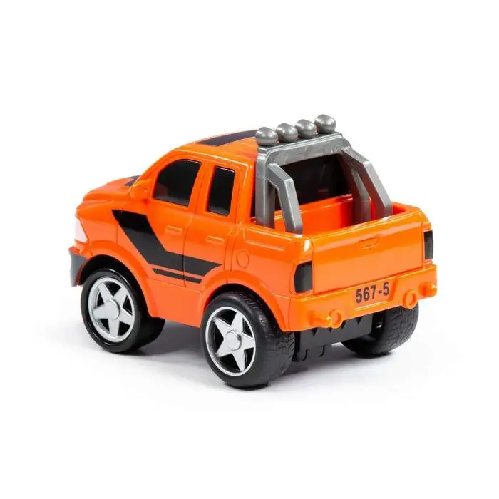 Автомобиль гоночный №4 Крутой Вираж инерционный Полесье |