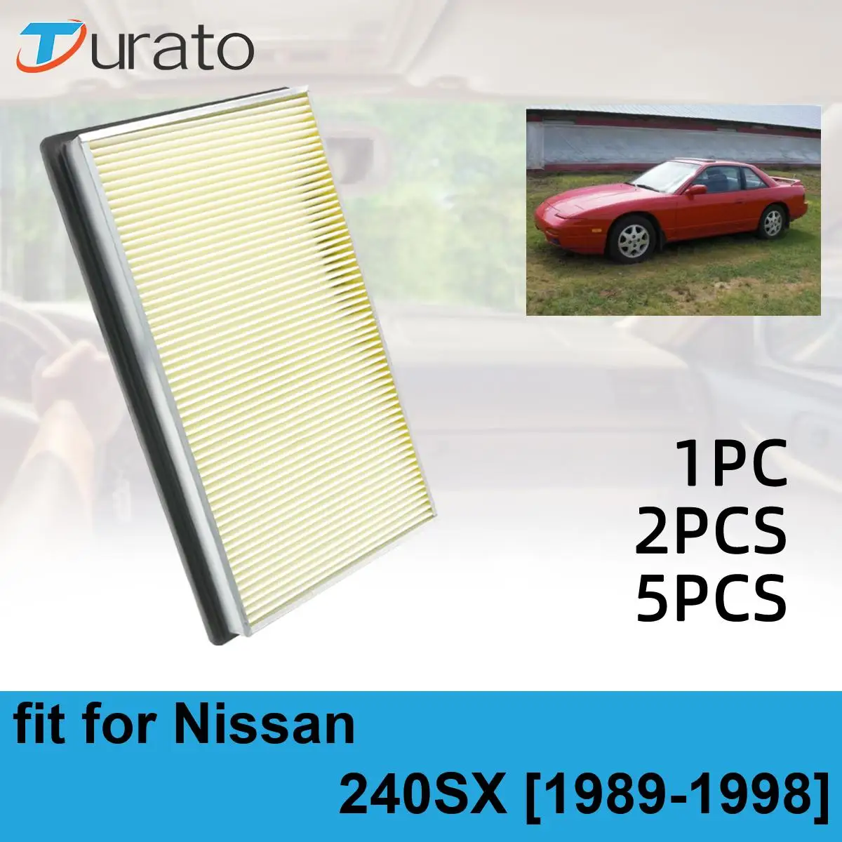 Воздушный фильтр для автомобильного двигателя пыльца контроля сменные газы