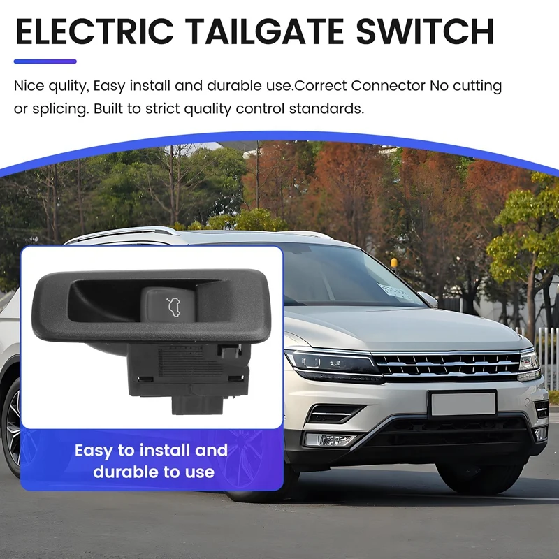 Electric Tailgate Switch Button 5GD 959 831 5GD959831 For VW Tiguan MK2 ID.6 ID.4 Passat Tharu Lamamdo