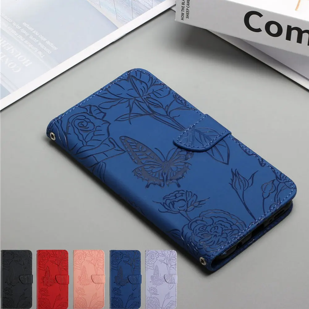 

Redmi Note 11E Pro Luxury Emboss Leather Wallet Case for Xiaomi Redmi Note 11S 11 S Flip Case Redmi Note 11T 11 Pro Plus Cover
