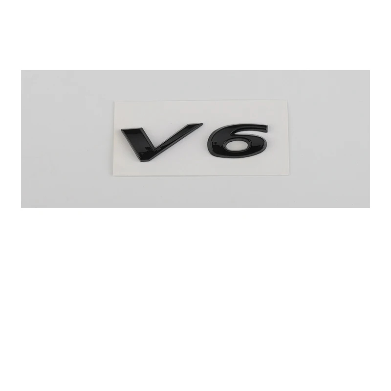 Эмблема с надписью хромированный глянцевый черный ABS 3 0 5 V6 V8 20T 25T 30T 35T для Jaguar XJ F-TYPE