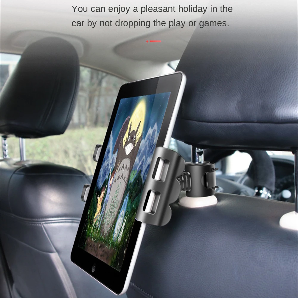 

Adjustable Car Tablet Stand Holder for IPAD Tablet Accessories Universal Tablet Stand Car Seat Back Bracket For 4-11 Inch Tablet