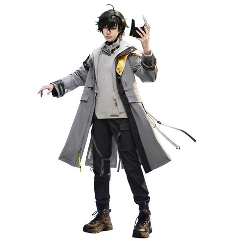 Костюм для косплея End Ramosor A B, игра Arknights DokiDoki-SR, мужская маска для косплея Endováor, маска для Хэллоуина