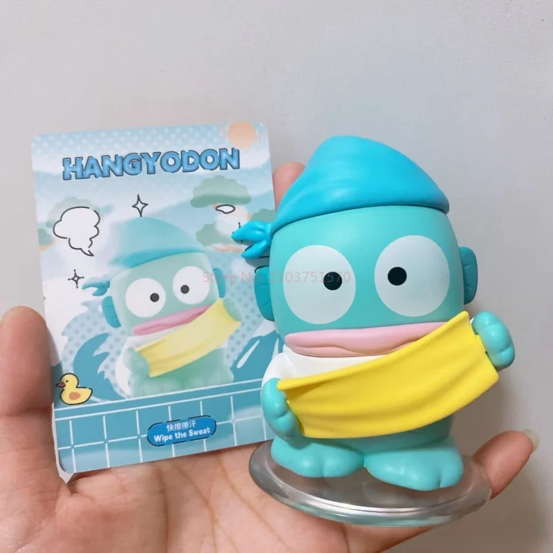 Miniso Sanrio Steam Sauna Series слепая коробка игрушки кукла Cinnamoroll Pompompurin модный орнамент