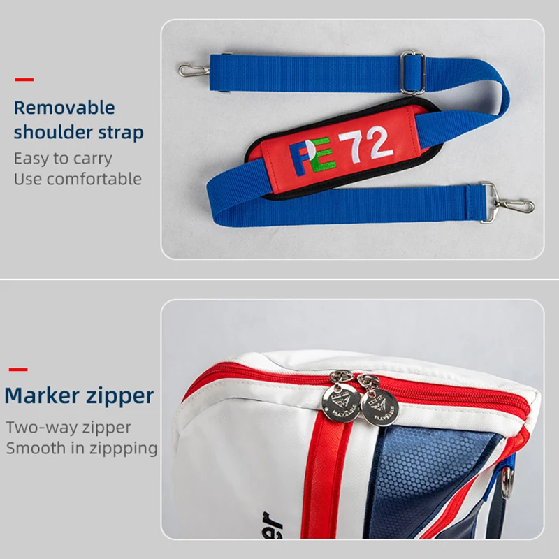 PLAYEAGLE Waterproof Nylon Golf Mini Foldable Portable Sunday Pencil  Bag  for 5~8pcs Clubs  Aviation  Accessories