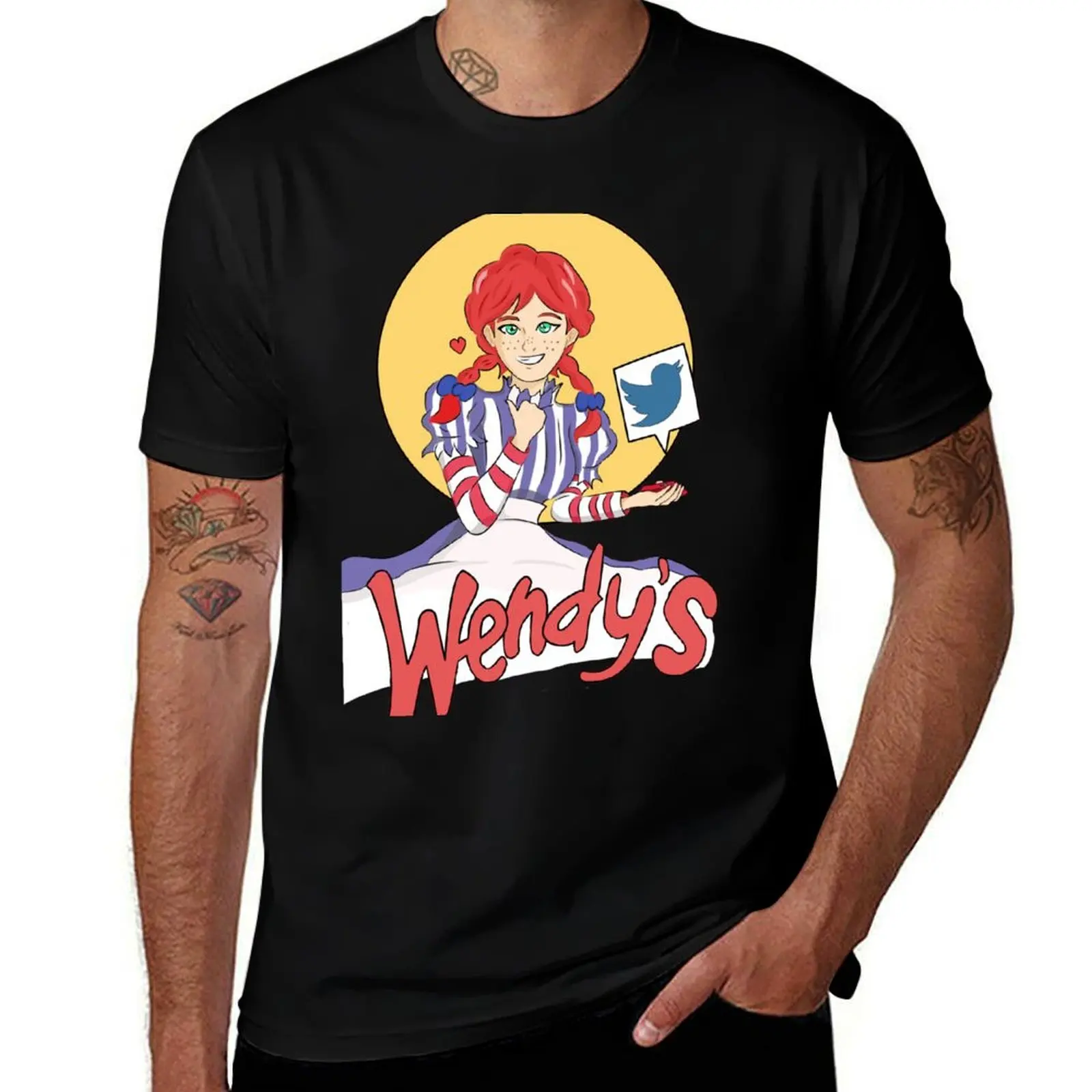 Футболка Wendy's Smug Face быстросохнущая футболка с таможенным дизайном мужская