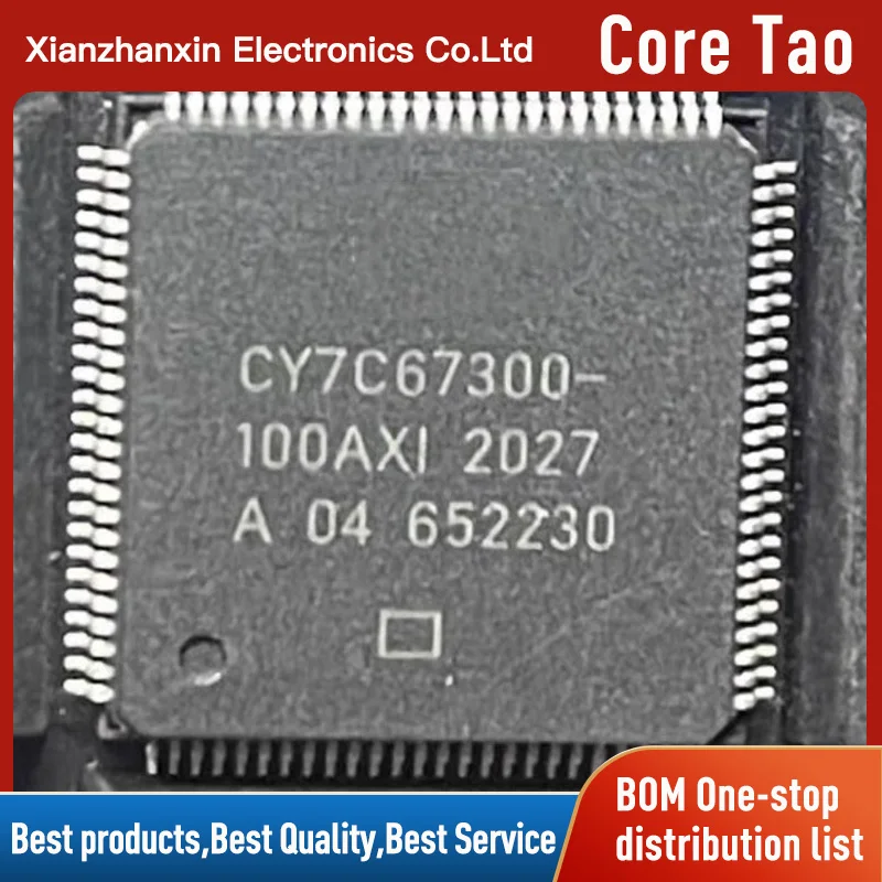 

1pcs/lot CY7C67300-100AXI CY7C67300 QFP100 Microcontroller chips in stock