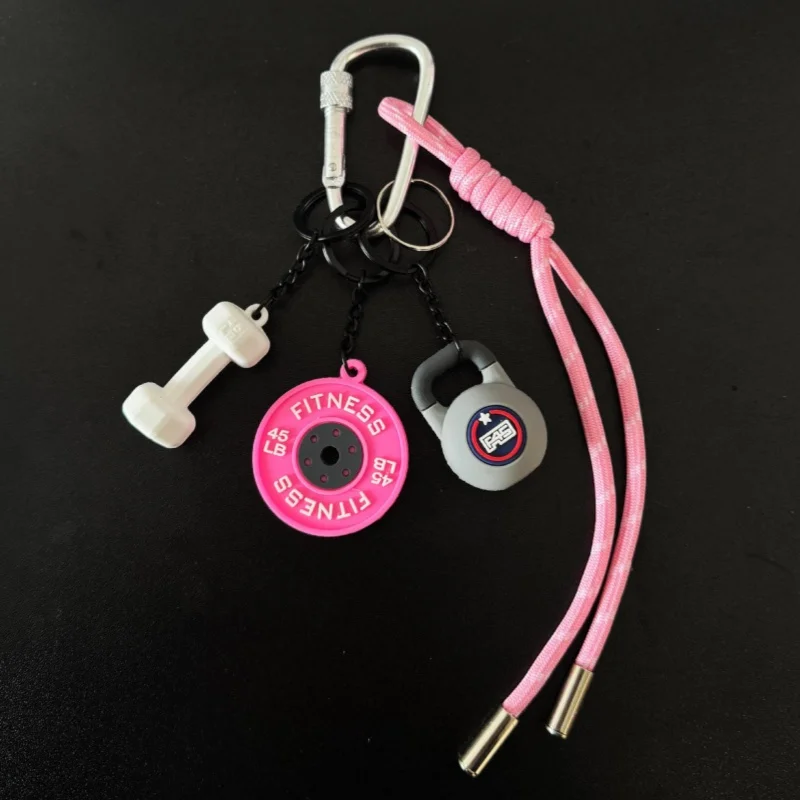 Новый модный брелок для ключей с подвеской в виде сумки милый розовый спортивной