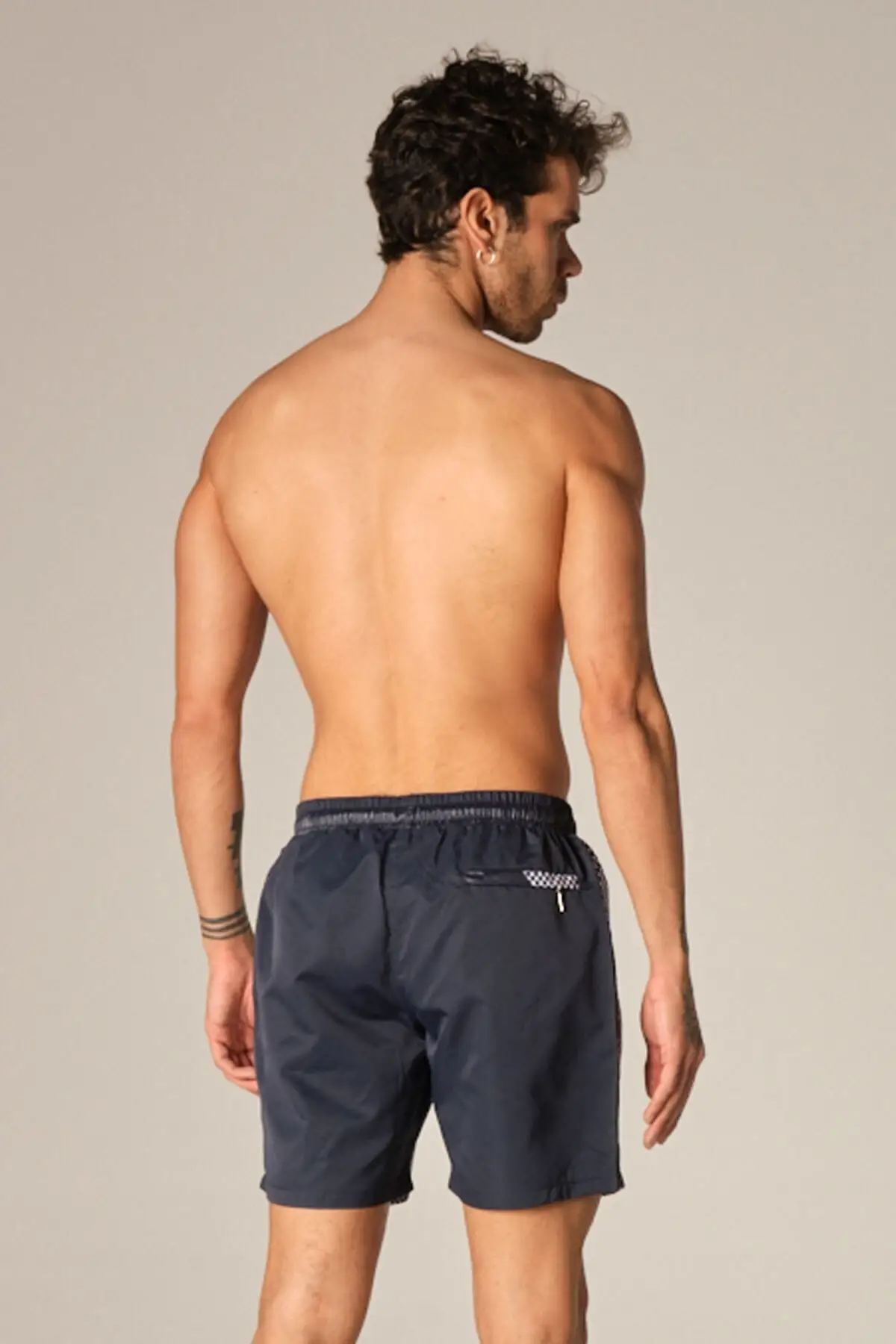 

Men's Surf Shorts Swim Shorts Navy Sea Shorts