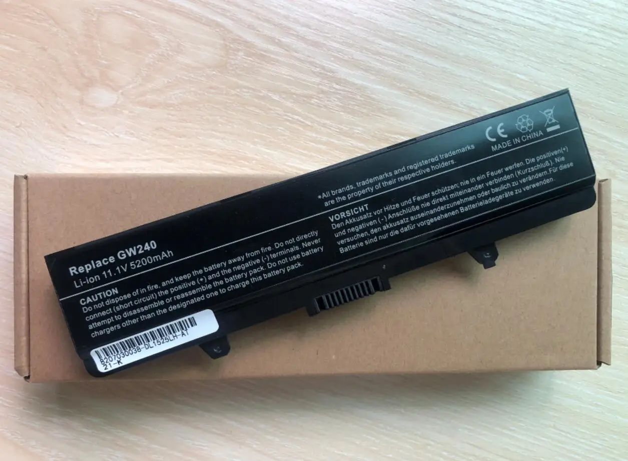 Новый аккумулятор для ноутбука Dell Inspiron 1525 1526 1545 1546 1440 1750 PP29L PP41L 451-10478 - купить по