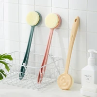 bath brush soft bristle brush long handle bath cleaning brush household bathroom rubbing bath decontamination rubbing back