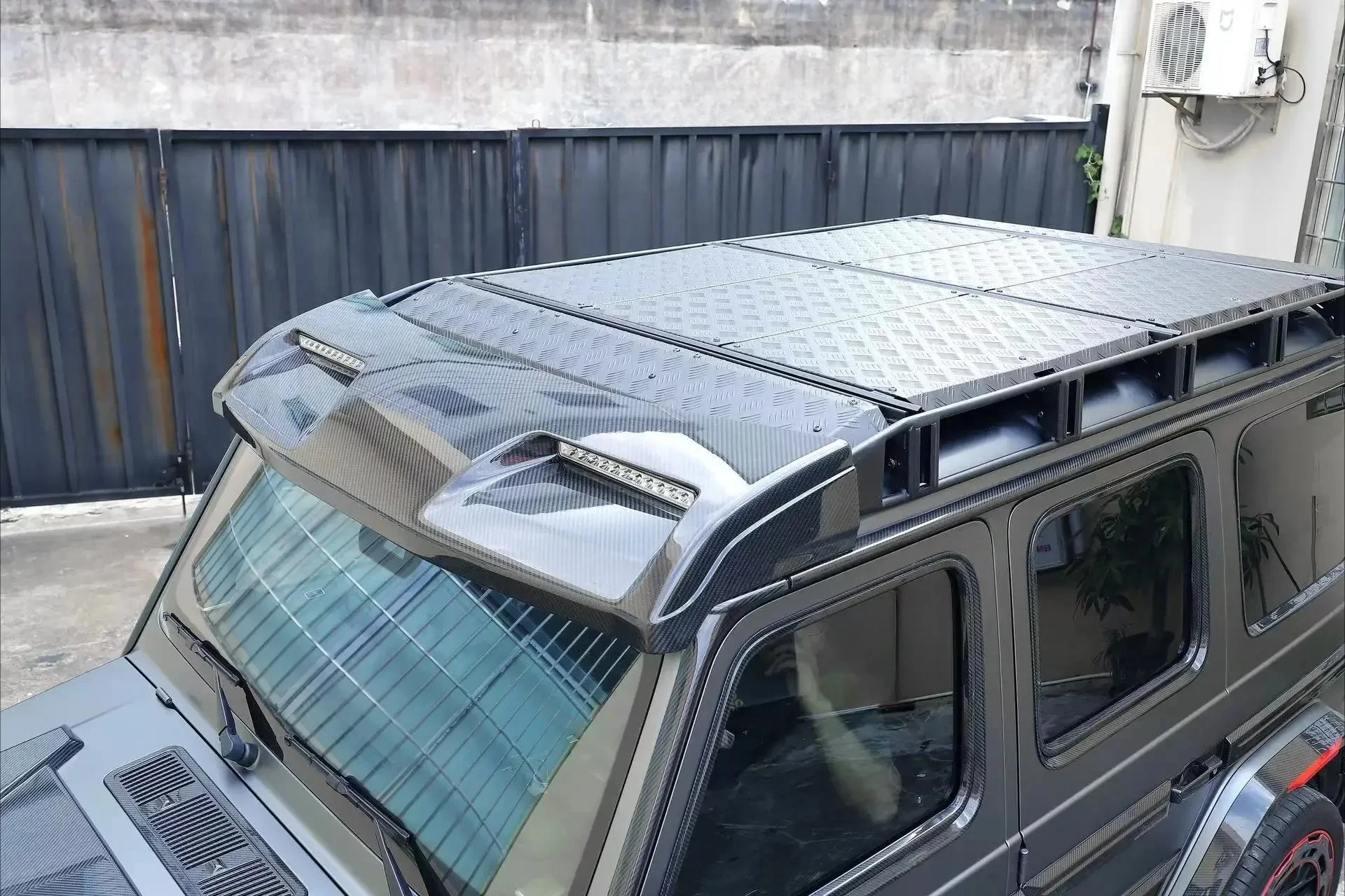 Фото Багажник на крышу и лестница для Mercedes-Benz G-класса W463A W464 G500 G63, автозапчасти 2024 года №3