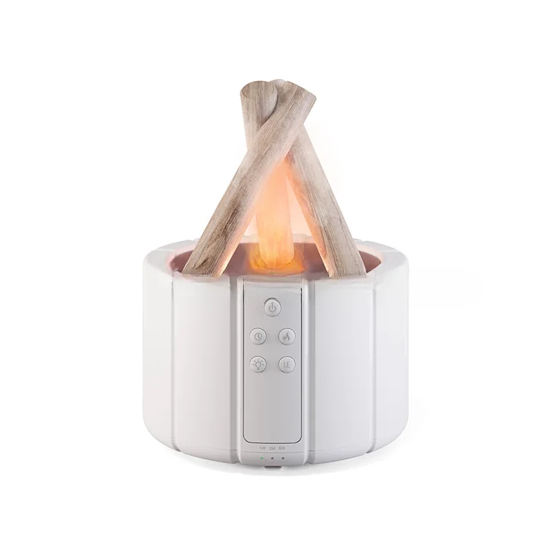 

Creative Simulation Flame Aroma Diffuser Expansion Fragrance Machine Home Office Desktop Flame Humidifier