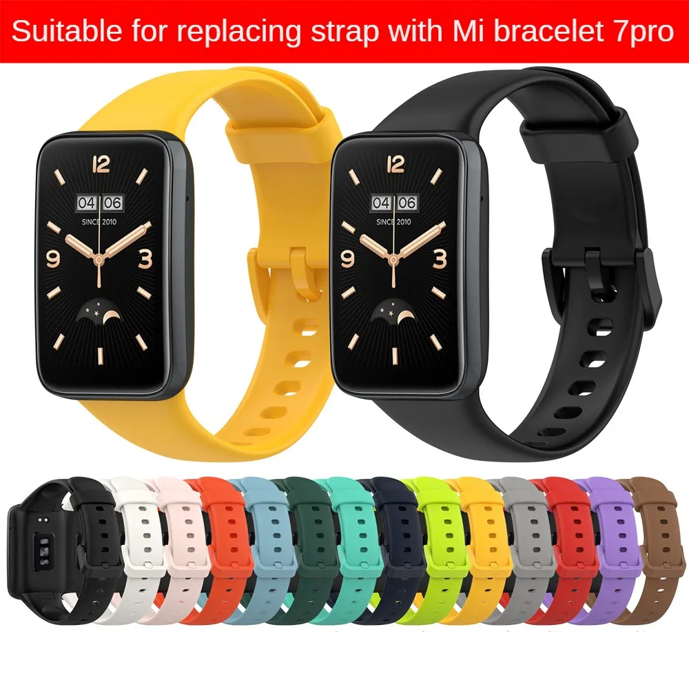 

Replacement Bracelet for Mi Band 7 Quick Release Wristband Silicone Watchband Wrist Strap Wearable Devices Smart Accessories