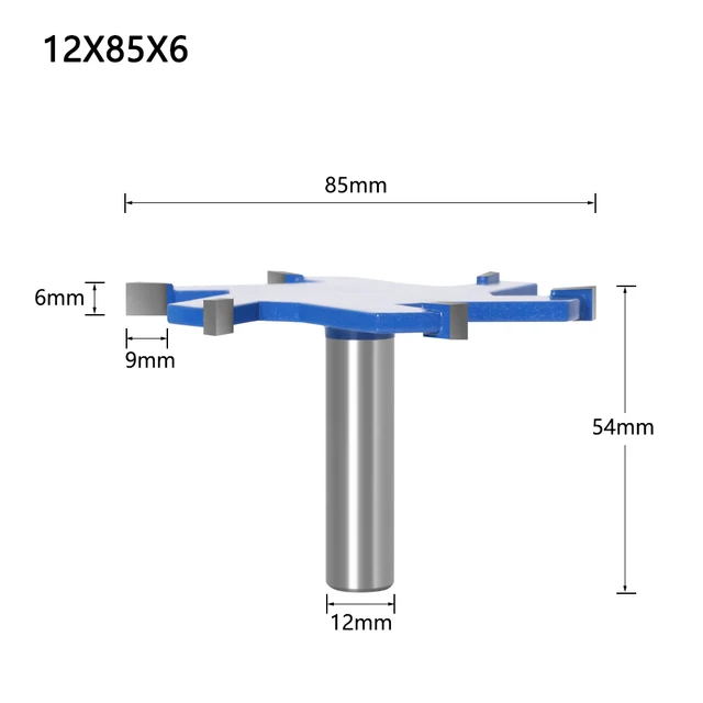 

Фреза для дерева 1/2", 6 кромки, NoEnName_Null