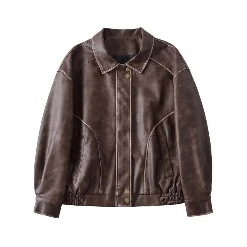 Рисунок 6 - Мотоциклетное кожаное пальто для