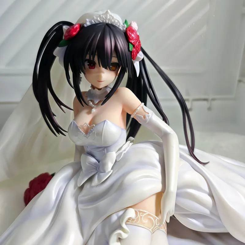 Фото Аниме Date A Live свадебное платье Tokisaki Kurumi Gk модель игрушки фигурка модное украшение сцены Коллекционная работа ручной работы №3