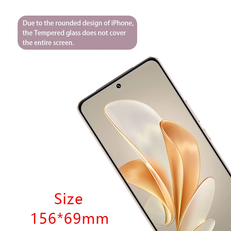 Защитное закаленное стекло для vivo v29e протектор экрана vivov29e v 29e 29 v29 e 5g пленка