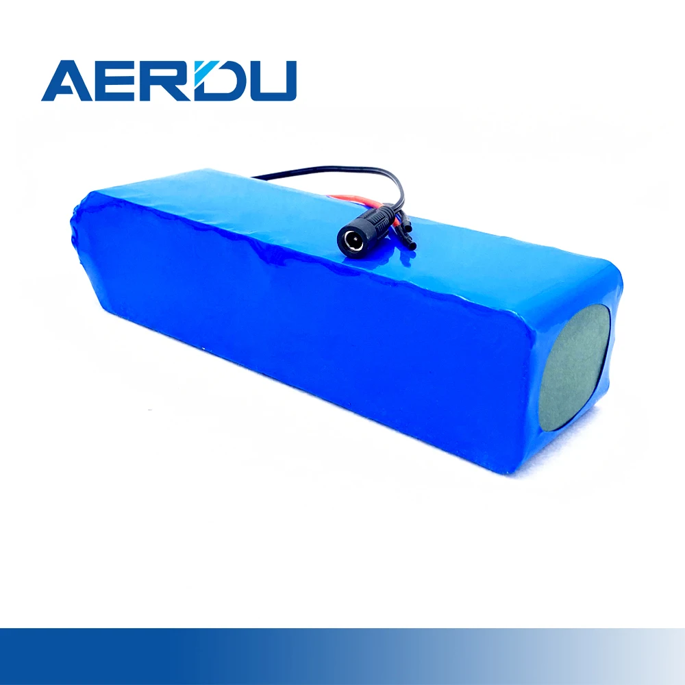 

AERDU 25.2v 19.2Ah 6S6P 18650 Li-ion Battery Pack Built-in 25A BMS with Balance Support 420W Bicycle Scooter Wheelchair Cropper