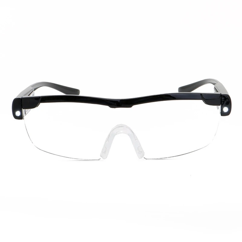 

2.5X Magnifier Hands Free Reading Glasses Head Eyeglass Magnifying Lenses Jewelry Loupe Glasses for Seniors Elders