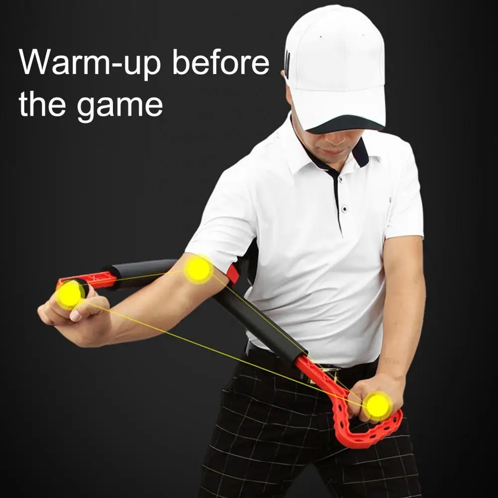 

Golf Spinner Golf Swing Trainer Golf Practice Corrector Durable Synthetic Plane Motion Correct Training Aids