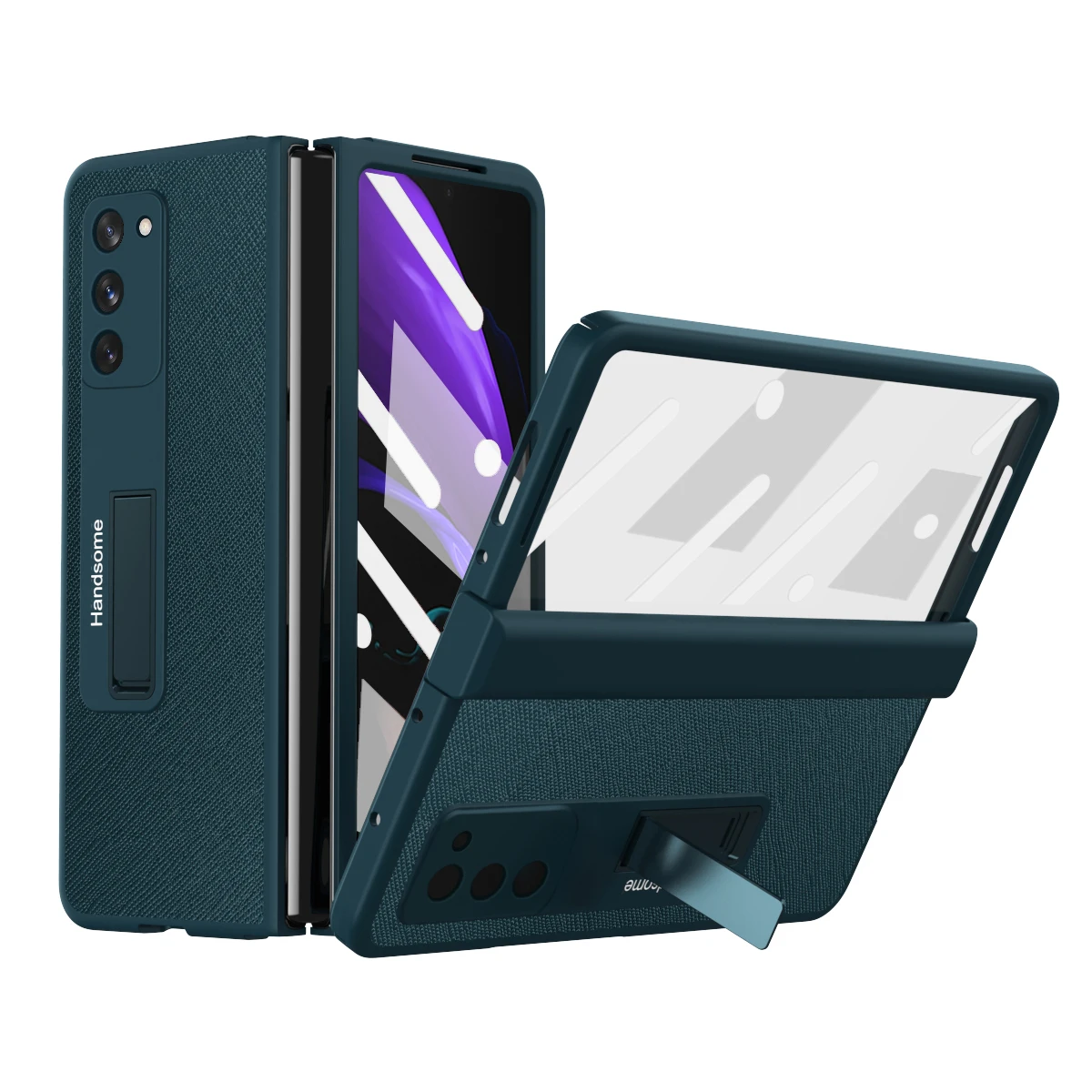 Шарнирный чехол с полным покрытием кронштейна армированный защитный для Samsung Galaxy