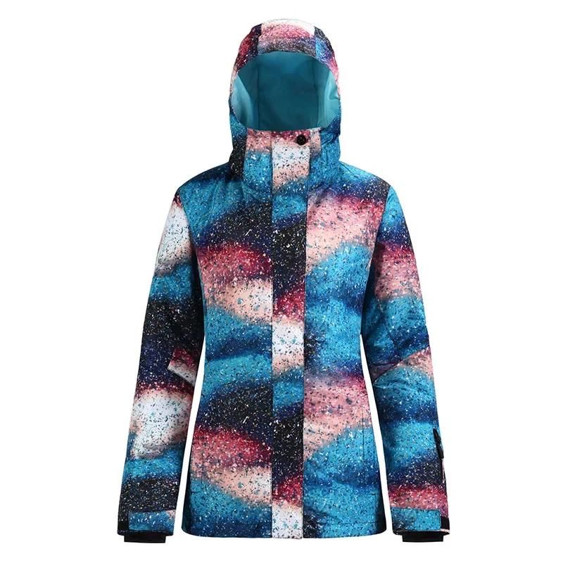 Женская водонепроницаемая куртка для сноуборда цвет в ассортименте