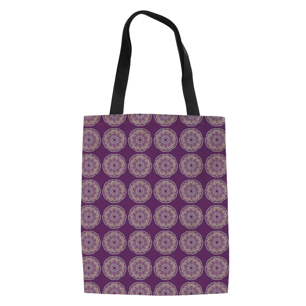 Kaleidoscope Print Capacity Handle Bag Adult Student Outdoor Shopping Bag Lightweight Daily Decoration Draagtas