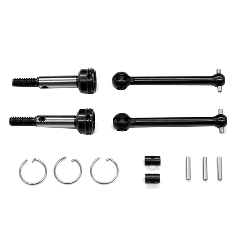 1 пара переднего и заднего приводного вала CVD 42 мм 39 для 1/10 Tamiya XV-01 TC-01 XV01 TC01 RC