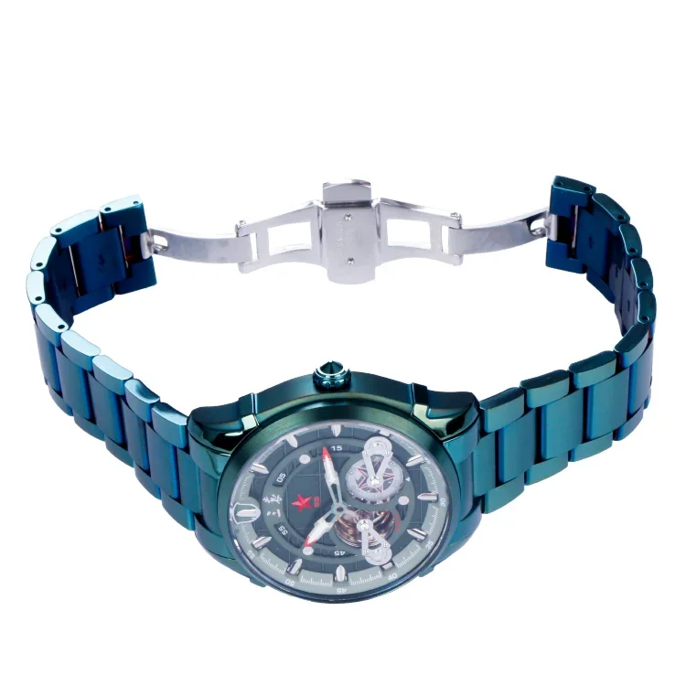 Персонализированные часы SanYuan с автоматическим механизмом светящиеся