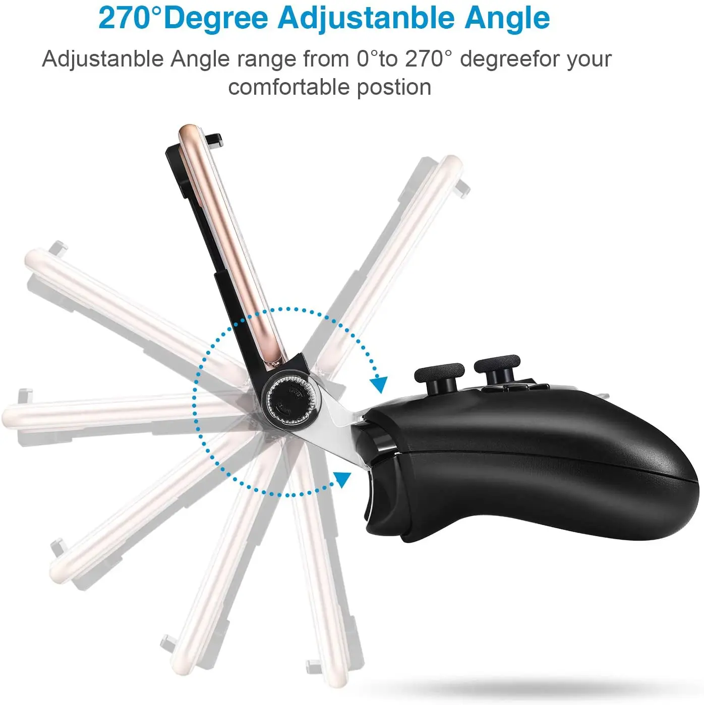 adjustable wireless controller mobile cell phone stand for xbox series sx mount holder clamp for xbox one sslim gamepad free global shipping