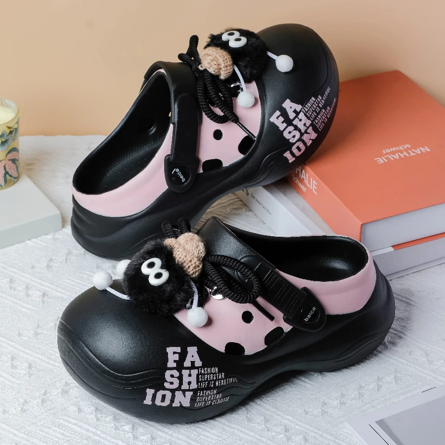 Женские тапочки с мультяшным принтом в ассортименте