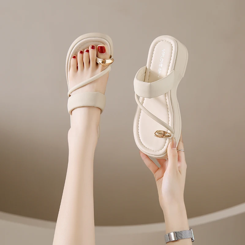 Элегантные сандалии с закрытым носком для девочек жаркое лето 2023