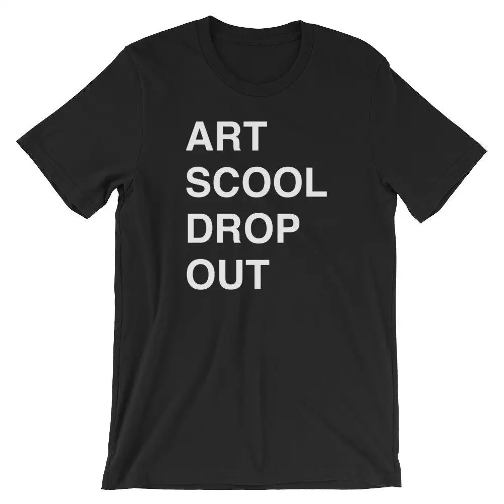 Художественная футболка Scool забавная школьная Подарочная искусство шутка BA and BFA