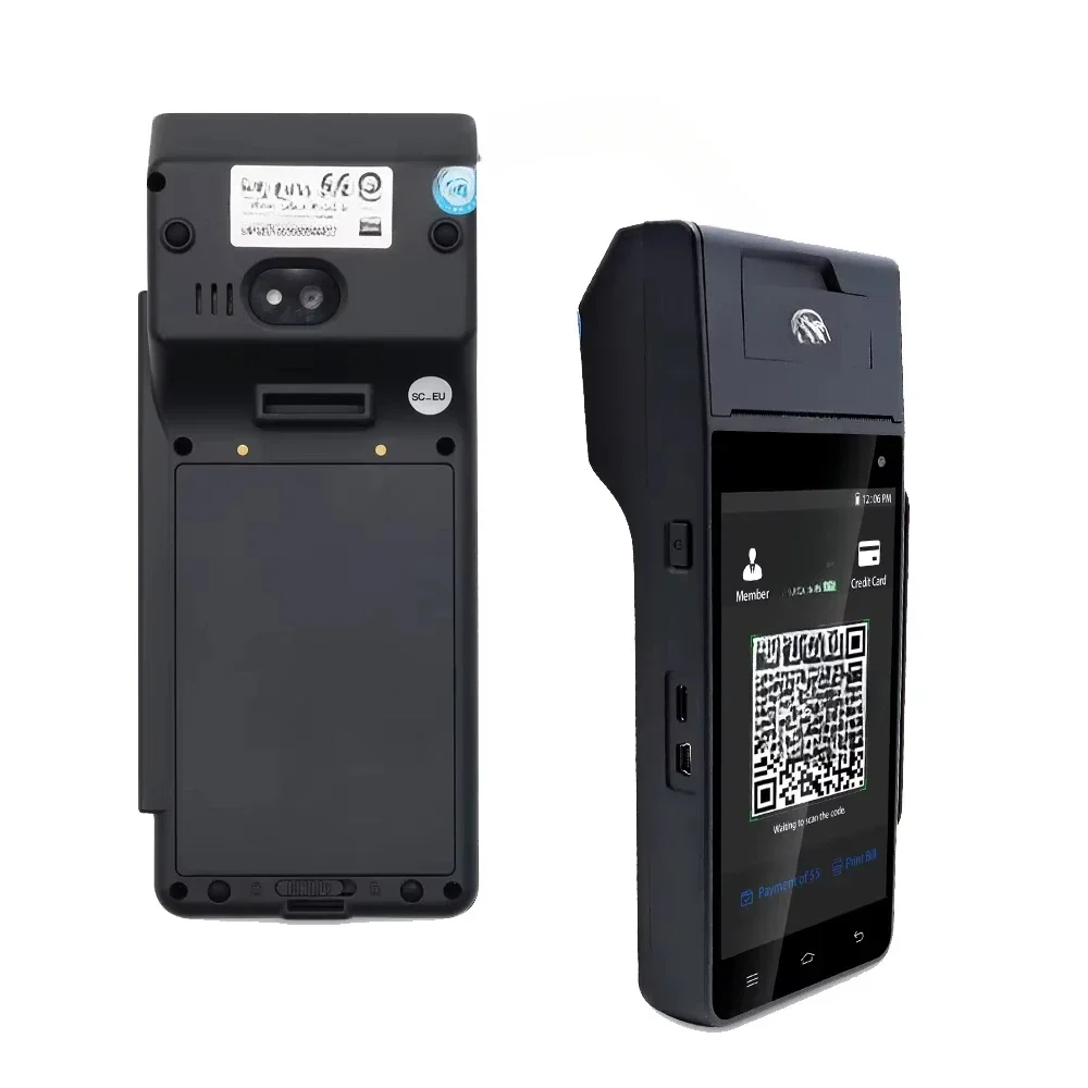 Фото Смарт-терминал Hsprinter с поддержкой UnionPay, 4G, Android 7.1, портативный PDA №5