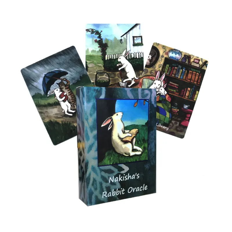 

New English Tarot Nakishas Rabbit Oracle Leisure entertainment Game Tarot And A Variety Of Tarot Options Is Worth Having