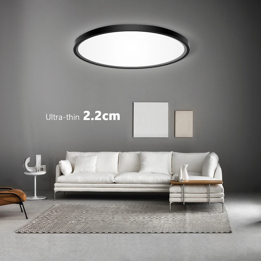 

Led Ceiling Lights AC 85~265V Square Round Ceiling Lamp For Living Room Bedroom Kitchen 18W 24W 36W 38W Modern Ceiling Lighting