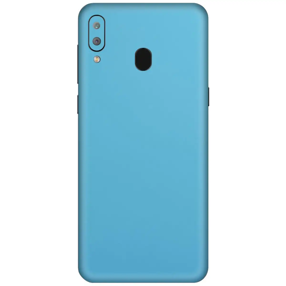 Скин Gloss Sky Blue - Galaxy A30 / пленка на samsung самсунг не чехол |