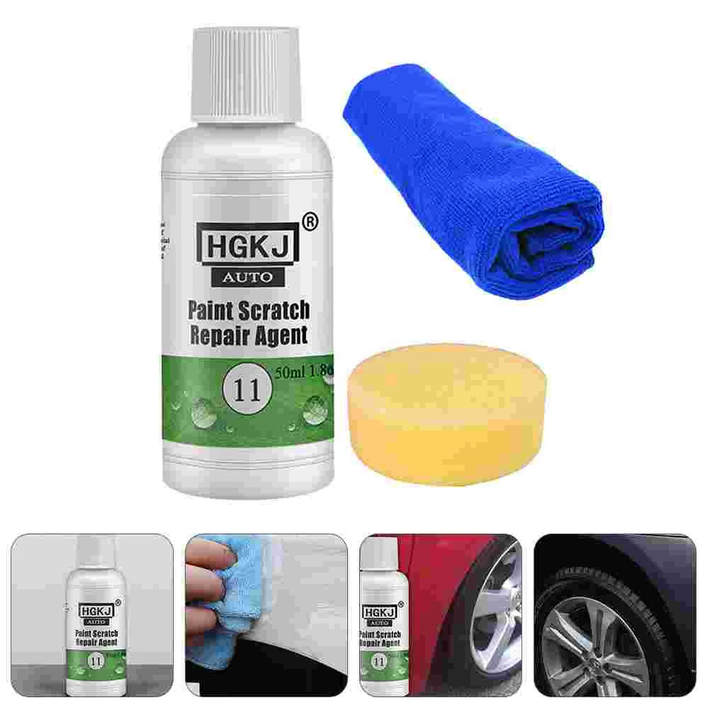 

1 Set Durable Simple Practical Care Abrasive Car Repair Tool Body Compound Agent