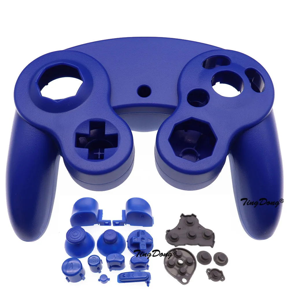 Крышка корпуса контроллера NGC Gamecube ручка запасные части кнопки защитные